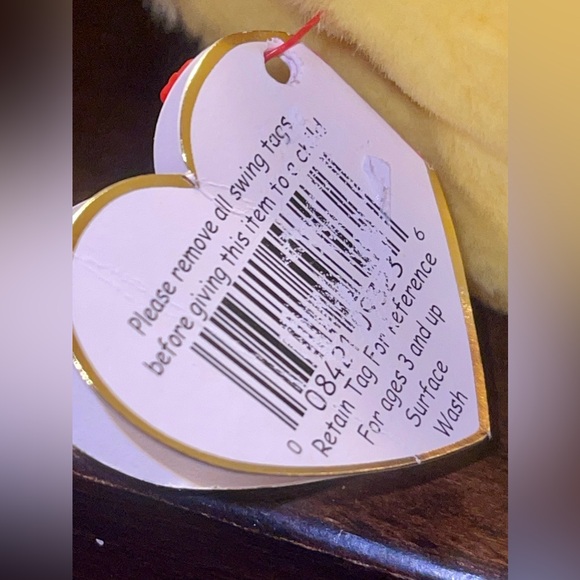 NWT Ty Beanie Buddy Bubbles the Fish.  Large Model - Picture 9 of 11